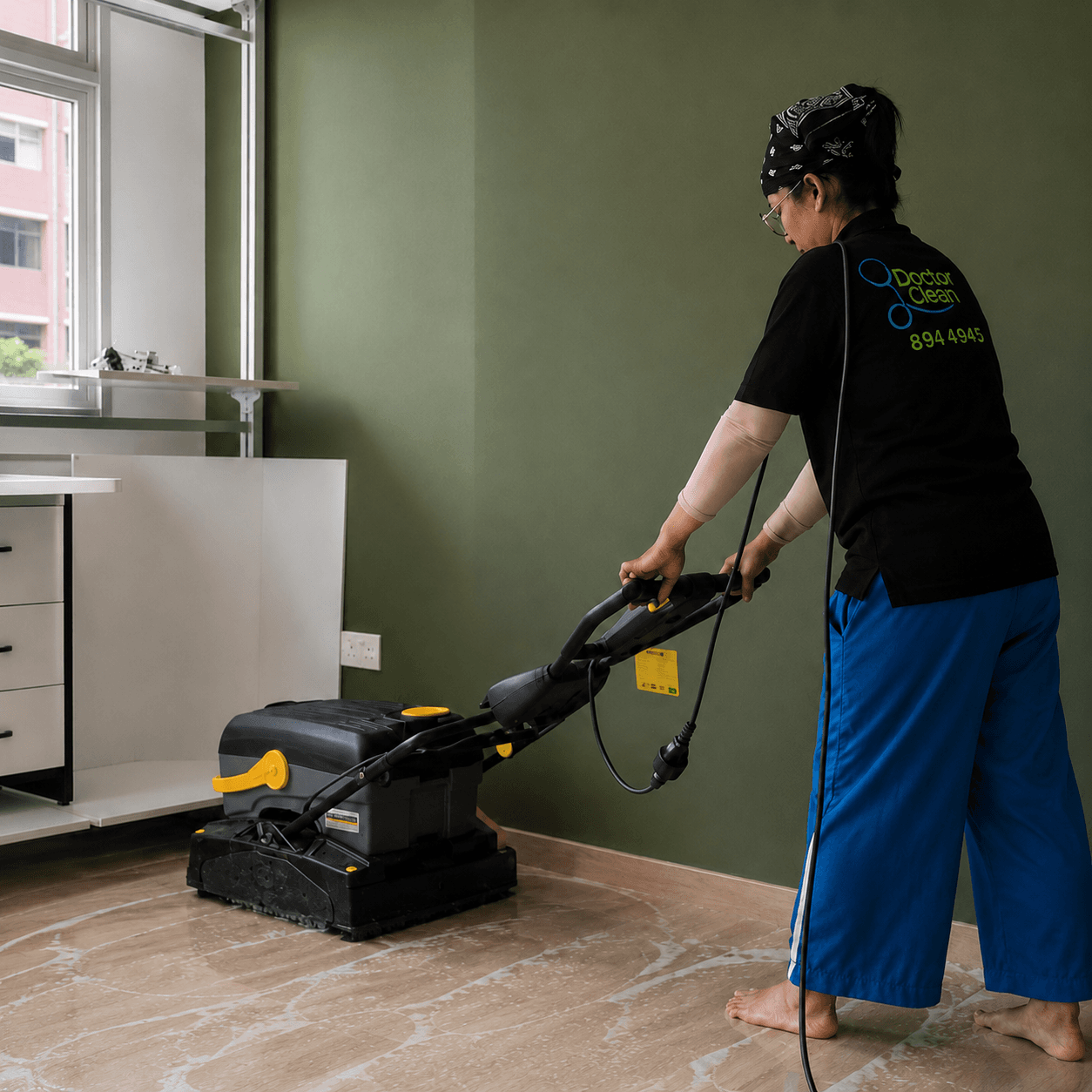 Scrubbing Machine